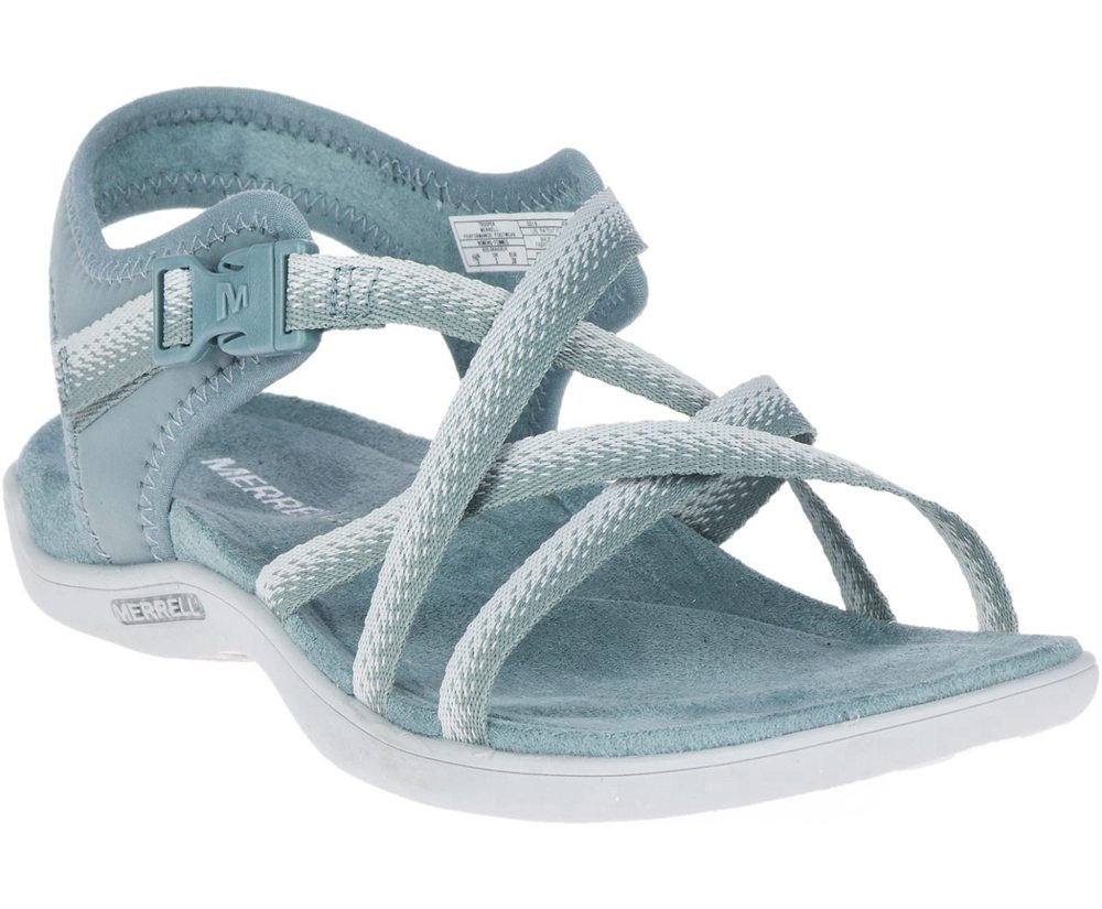 Merrell Sandaler Dame - District Muri Lattice - Blå - USG298430